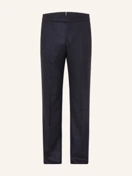 Tom Ford Oblekové Kalhoty Střih Regular Fit uuc navy multicolor námořnictvo