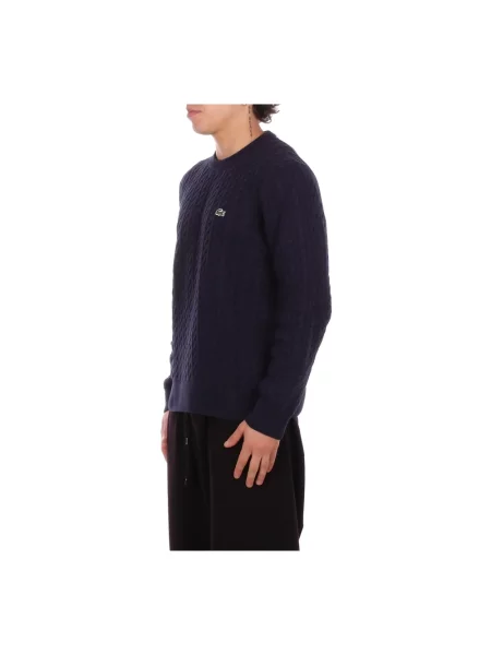 Sweter Lacoste niebieski