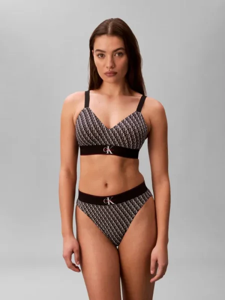 Calvin Klein Underwear Sutien negru alb