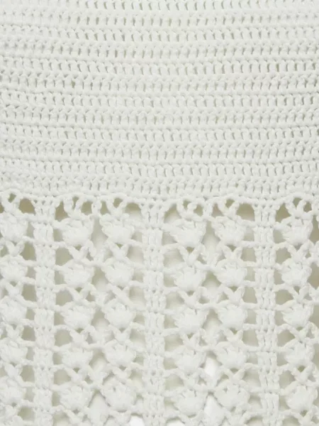 Lung rochie mini Elisabetta Franchi alb