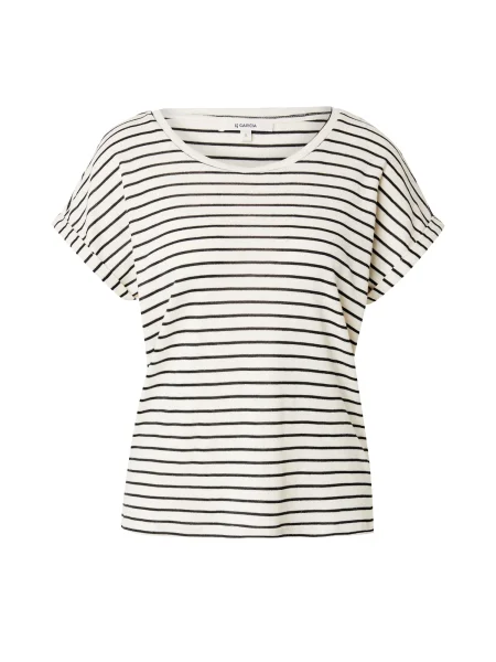 GARCIA Tricou negru alb
