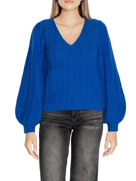 Pulover Guess cu decolteu în V negru