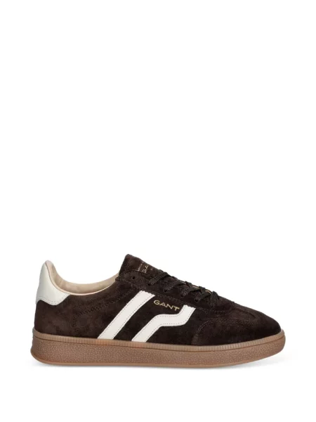 Sneakers Gant σουέντ καφέ