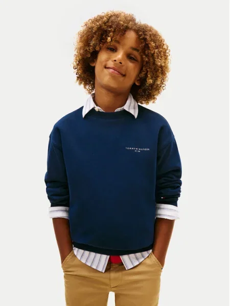 Tommy Hilfiger Bluză Mini Corp M Bleumarin
