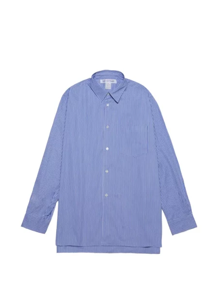 Prugasta košulja Comme Des Garçons Shirt plava