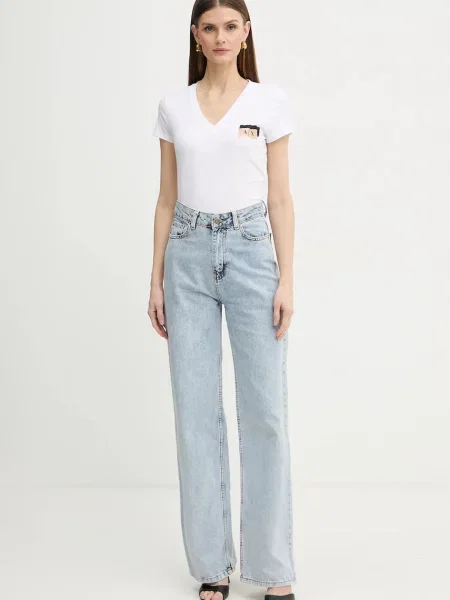 Armani Exchange Tričko bílé