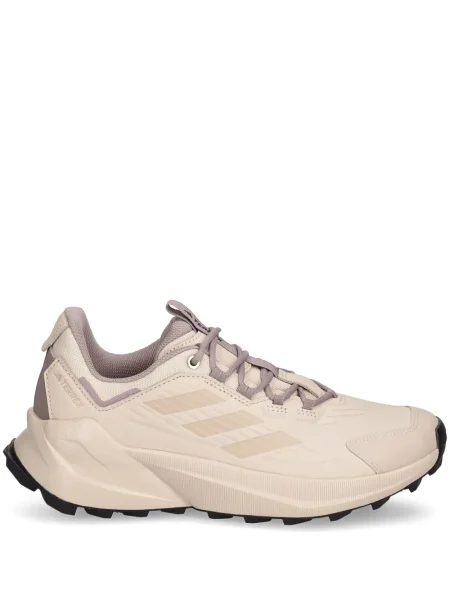 Бягане топ Adidas изрязани с принт бяло