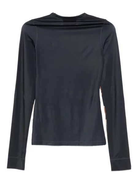 Tricou Kusikohc cu imagine lung negru