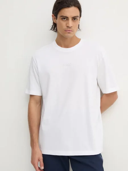 BOSS Green tričko Tee 10 béžové