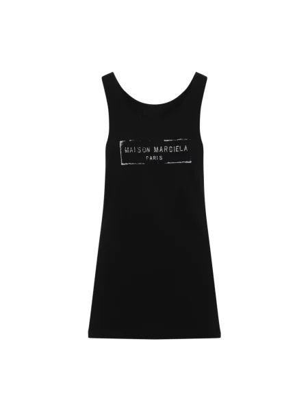 Top Maison Margiela biznesowy czarny