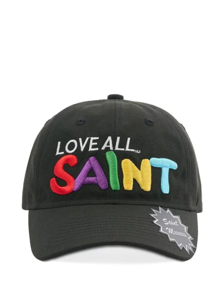 Șapcă Saint Mxxxxxx cu broderie negru