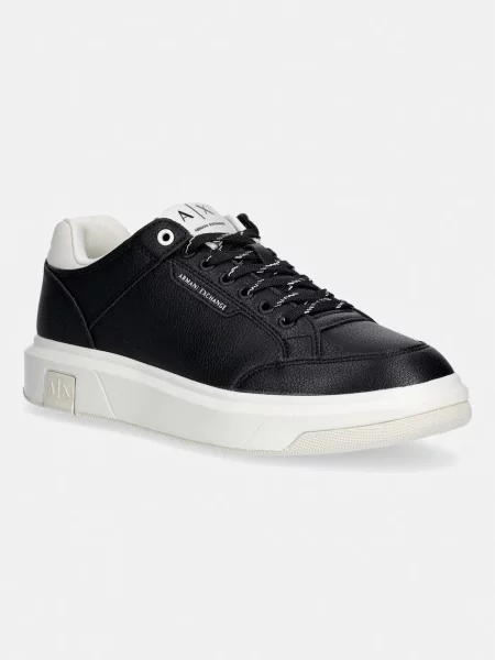 ARMANI EXCHANGE Nizke superge VENICE / bela črna