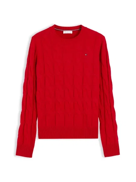 TOMMY HILFIGER Pulover roșu