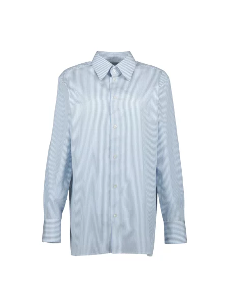 Koszula Saint Laurent niebieska