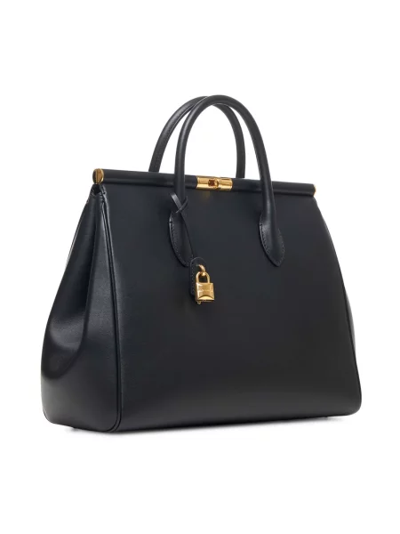 Torebka Dolce And Gabbana skórzana czarna