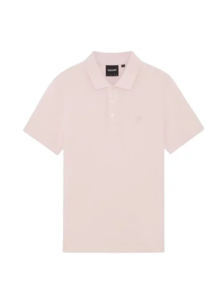 Koszulka polo Lyle & Scott różowa