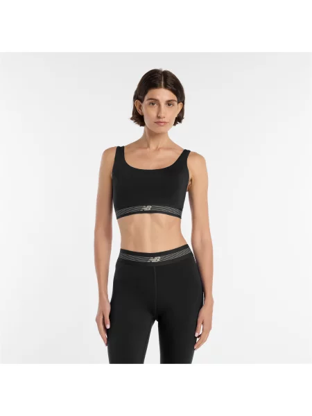 Biustonosz do treningu New Balance – czarny