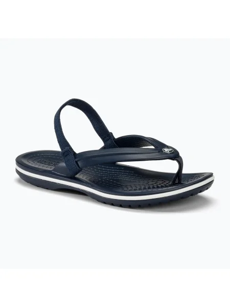 Flip-flop papucs gyerek Crocs Crocband Strap Flip Kids navy Crocband Strap Flip Kids haditengerészet