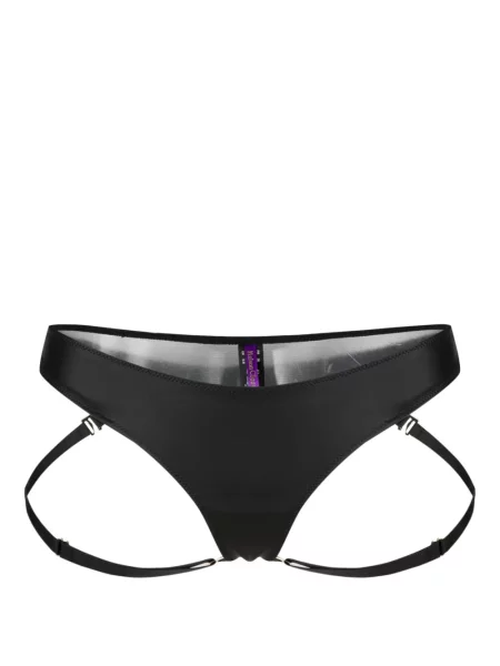 Chiloți tanga Maison Close negru