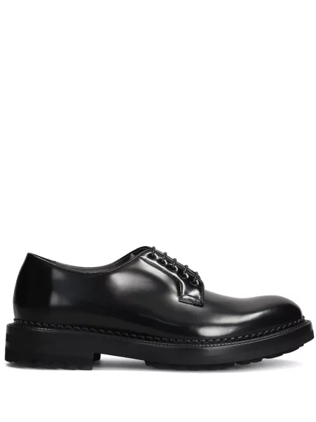 Pantofi Green George din piele negru