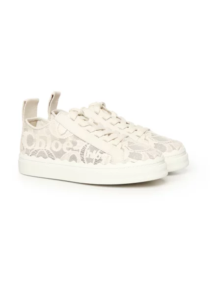 Sneakersy Chloe białe
