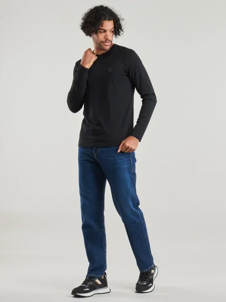 Tricou mânecă lungă Boss Orange negru