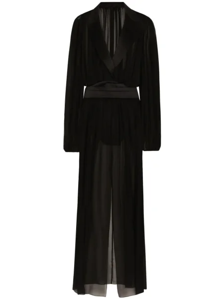 Rochie Dolce & Gabbana din șifon de costum negru