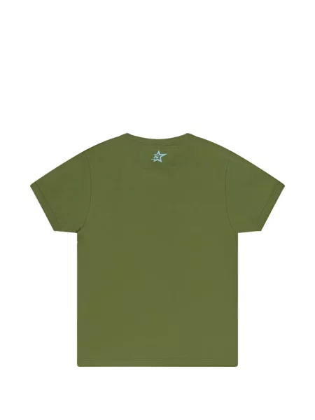 Tricou Sp5der cu imagine verde