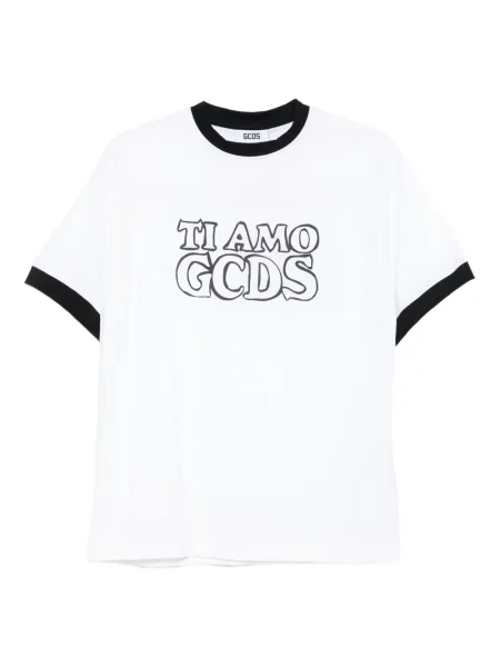 Tricou Gcds cu imagine alb