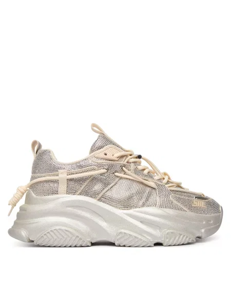 Кроссовки Steve Madden бежевые