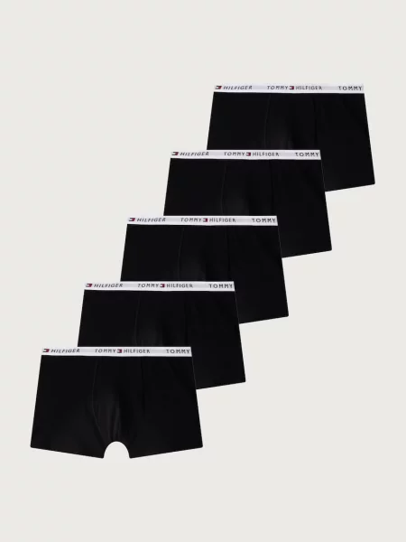 Tommy Hilfiger priliehavé boxerky detské s elastanom čierna