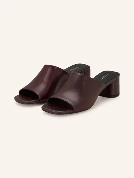 Vagabond Shoemakers Mules Piper tmavě červená