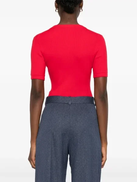 Cardigan Maje tricotate roșu