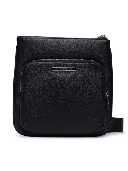 Taška Armani Exchange OKINAWA FLAT CROSSBODY černá