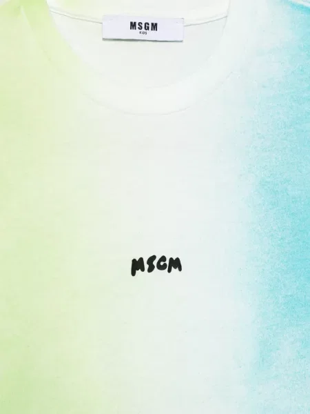 Dětské tričko Msgm zelené