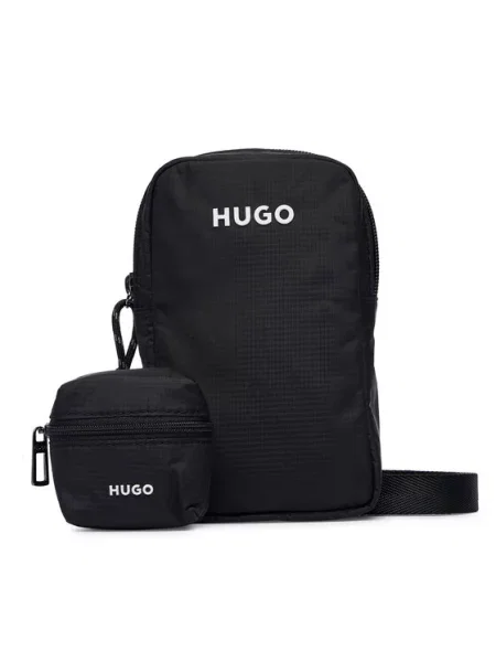 Geantă crossbody Hugo negru