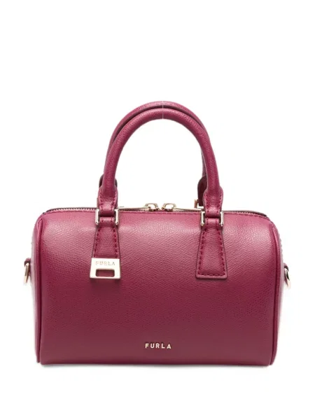 Чанта Furla с автограф червено