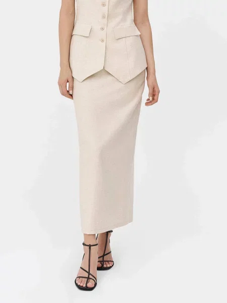 Спідниця максі FASHIONISTA бежевий