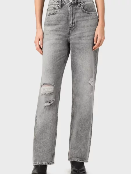 Джинси Allsaints сірі