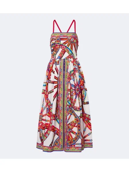 Rochie midi Dolce&gabbana din poplin