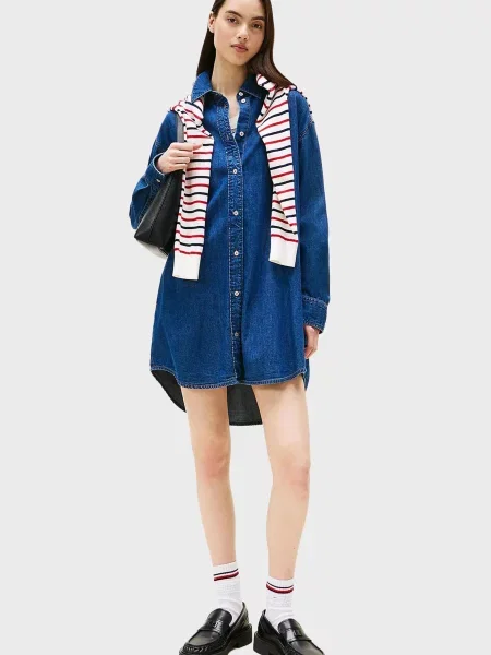 Джинсовое платье Tommy Jeans синее