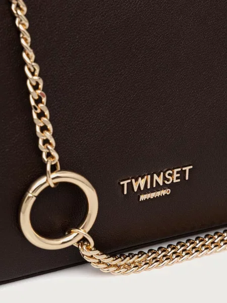 Кожаная сумка Twinset