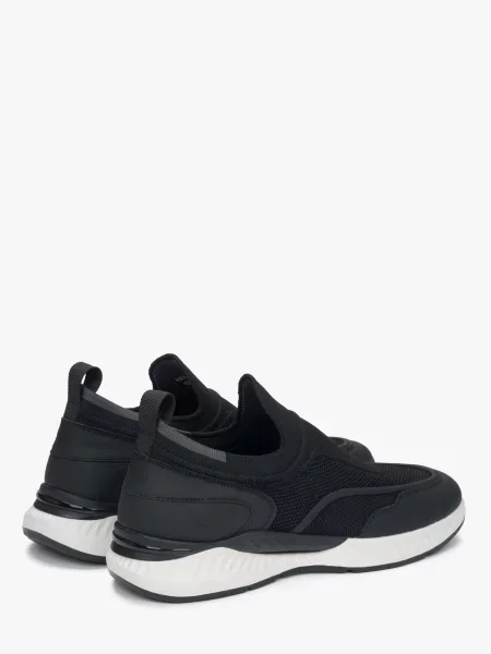 Кожаные кроссовки Es8 черные