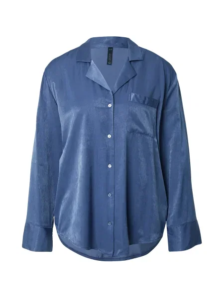 Hunkemöller Tričko na spaní marine modrá