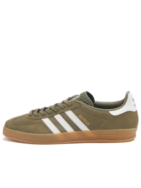 Sneakersy Adidas Originals skórzane zielone