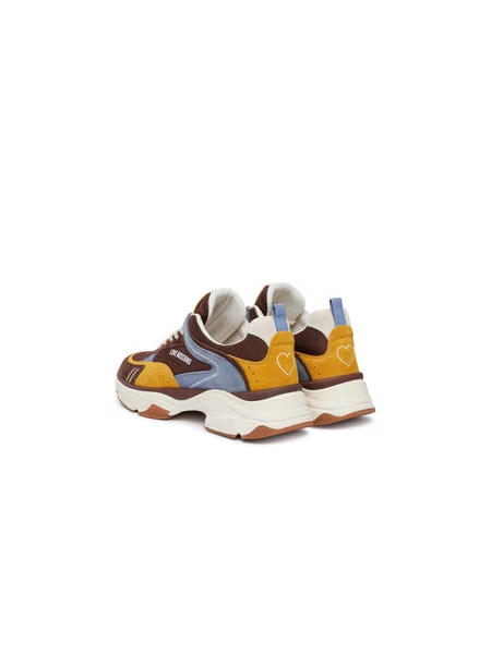 Sneakersy LOVE MOSCHINO Barevná