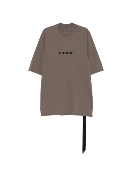 Tricou Rick Owens Drkshdw cu imagine gri
