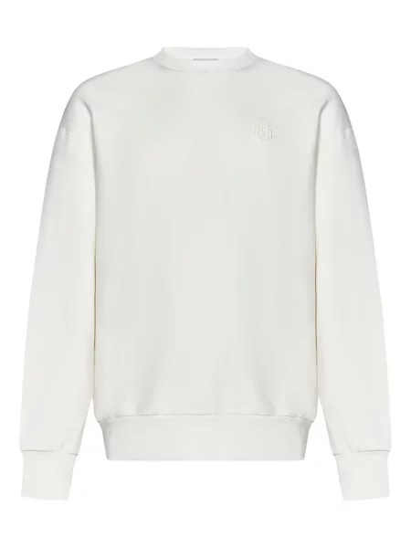 Pulover State Of Order cu decolteu în U alb