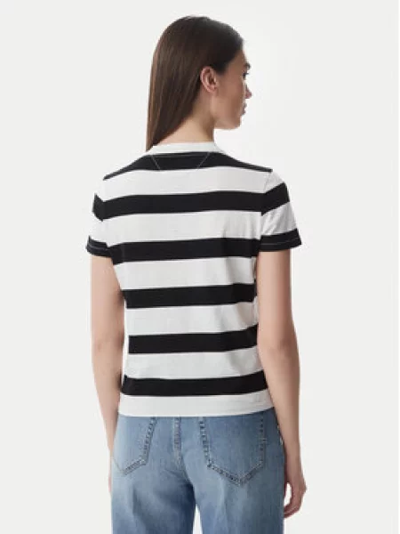 Tommy Jeans Marškinėliai Flag juoda