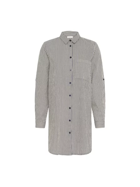 Wielobarwność sukienka Kaffe biała